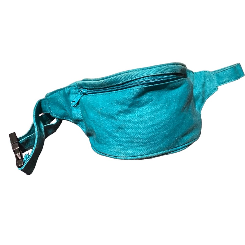 Turquoise vintage Fanny pack